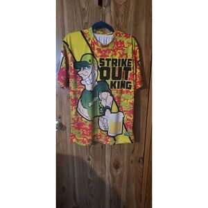 Riot neon pixilated t-shirt